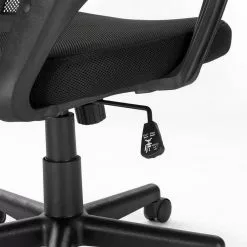 EUGAD Chefsessel (1 Stück), Bürostuhl mit Netz-Design-Sitzkissen Wippfunktion, Mesh, Schwarz Grau -Eugad Möbel Einkaufen 013583cd 49d5 5d52 bc05 94616445ac16