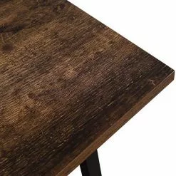 EUGAD Schreibtisch (1-St), Computertisch Bürotisch mit Ablage, 120x60x76cm, Holz Vintage -Eugad Möbel Einkaufen 026a4d0e e611 5f94 81cb e27113f7b7fb