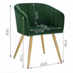 EUGAD Esszimmerstuhl, 2er-Set Esszimmerstuhl Polsterstuhl aus Samt Dunkelgrün Dunkelgrau, Dunkelgrün, Rosa, Schwarz -Eugad Möbel Einkaufen 03104528 589a 4c04 af9a 84b94c9d92bd