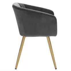 EUGAD Esszimmerstuhl (4 Stück), 4er-Set Esszimmerstuhl Polsterstuhl aus Samt Dunkelgrün Dunkelgrau, Dunkelgr&uuml;n, Rosa, Schwarz -Eugad Möbel Einkaufen 0753426a 1d63 4423 817c 14b89f81d9fa