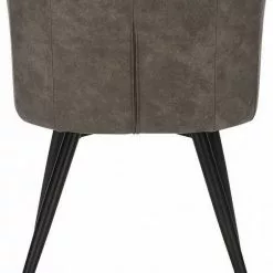 EUGAD Esszimmerstuhl, 4er-Set Esszimmerstuhl Polsterstuhl aus Stoffbezug Dunkelbraun Grau -Eugad Möbel Einkaufen 0a2061e9 5265 5773 adde f64c00e128c4