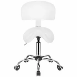 EUGAD Arbeitshocker (1er-Set), Sattelhocker mit Rückenlehne gepolstert höhenverstellbar aus Kunstleder Schwarz Grau, Wei&szlig; -Eugad Möbel Einkaufen 0d3700ca d009 52d7 ae93 339c078299bd