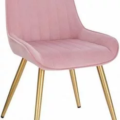 EUGAD Esszimmerstuhl, 4 Stücke Retro Küchenstuhl Sitzfläche aus Samt mit Metallbeine Dunkelgrün Bordeaux, Dunkelgrau, Dunkelgrün, Hellgrau, Rosa, Schwarz -Eugad Möbel Einkaufen 0f077c65 f8bc 5e41 83d2 a5131234063e