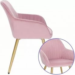EUGAD Esszimmerstuhl, stühle 2er-Set,Samt,mit goldener Metallbeinen Blau, Bordeaux, Dunkelgrau, Dunkelgr&uuml;n, Hellgrau, Rosa, Schwarz -Eugad Möbel Einkaufen 1086e40c 521e 528f 937c 589cc123ae9d