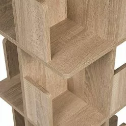 EUGAD Bücherregal, Raumteiler Standregal 360° frei drehbar, mit 4 Ebenen, MDF, Natur 11 EUGAD Bücherregal, Raumteiler Standregal 360° frei drehbar, mit 4 Ebenen, MDF, Natur -Eugad Möbel Einkaufen 12836bac 7787 5b4a 8d05 70fe9f29e257