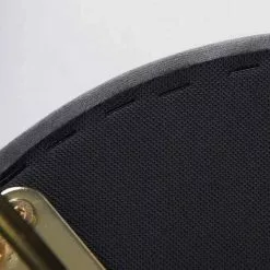 EUGAD Sitzhocker, Samthocker mit Stauraum, rund, mit stabilen goldenen Metallfüßen, Türkis Dunkelgrau, Dunkelgrün, Hellgrau, Rosa, Türkis -Eugad Möbel Einkaufen 128cfb21 4563 5c80 a68f ac386366e521