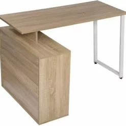 EUGAD Schreibtisch, mit Ablagen Holz 116x75x80cm Dunkelbuche Helleiche, Weiß 31 EUGAD Schreibtisch, mit Ablagen Holz 116x75x80cm Dunkelbuche Helleiche, Weiß -Eugad Möbel Einkaufen 13b00ecd 9e5d 5943 b803 42a3673c0b7e