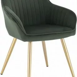 EUGAD Polsterstuhl (Set, 1 Stück), Esszimmerstuhl Küchenstuhl Samt, mit goldener Metallbeinen Blau, Bordeaux, Dunkelgrau, Dunkelgrün, Hellgrau, Rosa, Schwarz -Eugad Möbel Einkaufen 15970dd7 15ec 5915 83cf 715c9f2ce48c