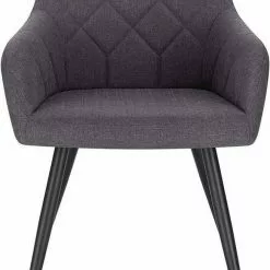 EUGAD Esszimmerstuhl (1 Stück), Wohnzimmerstuhl aus Leinen Polsterstuhl mit Armlehnen und Rückenlehne schwarze Gestell aus Metall Hellgrau Dunkelgrau 27 EUGAD Esszimmerstuhl (1 Stück), Wohnzimmerstuhl aus Leinen Polsterstuhl mit Armlehnen und Rückenlehne schwarze Gestell aus Metall Hellgrau Dunkelgrau -Eugad Möbel Einkaufen 185c3af6 2576 4aa9 80d7 11e687afe79f