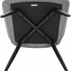 EUGAD Esszimmerstuhl (1 Stück), Wohnzimmerstuhl aus Leinen Polsterstuhl mit Armlehnen und Rückenlehne schwarze Gestell aus Metall Hellgrau Dunkelgrau 22 EUGAD Esszimmerstuhl (1 Stück), Wohnzimmerstuhl aus Leinen Polsterstuhl mit Armlehnen und Rückenlehne schwarze Gestell aus Metall Hellgrau Dunkelgrau -Eugad Möbel Einkaufen 18f27499 98c6 4412 8dc9 3bf0d15ba720