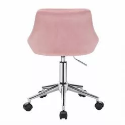 EUGAD Schreibtischstuhl (1 Stück), Bürohocker Rollhocker mit Rollen, Samt, höhenverstellbar, Rosa Dunkellgrau, Hellgrau -Eugad Möbel Einkaufen 1c0cabbf 9ffa 5443 a789 09256ce2142b