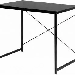 EUGAD Schreibtisch, Computertisch Esstisch Holz Stahl 80x60x70 cm Holz Vintage+schwarz Hell Eiche+schwarz, Hell Eiche+weiß, Marmor+schwarz -Eugad Möbel Einkaufen 1e9efa80 428b 51ba acf1 3af8ee3e3863