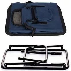 EUGAD Tiertransporttasche, Hundebox faltbar Hundetransportbox Blau -Eugad Möbel Einkaufen 20a894ff 8255 451f 83e4 7e6de955f2d3