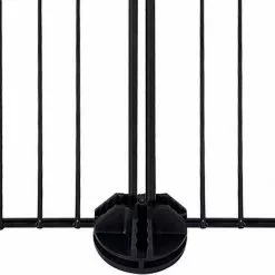 EUGAD Freigehege, Freigehege für Kaninchen Hasen Meerschweinchen Welpenauslauf Laufgitter mit Tür Doppelstöckig DIY 22 Platten Schwarz 140 x 70 x 70 cm -Eugad Möbel Einkaufen 20d59c00 3639 5824 8fc1 933bd1afc29d