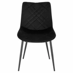 EUGAD Esszimmerstuhl (2 Stück), Küchenstuhl, Polsterstuhl Stuhl,Wohnzimmerstuhl ohne Armlehne, Metallbeine, Samt, Hellgrau Dunkelgrau, Schwarz -Eugad Möbel Einkaufen 2696bf35 1353 474e ade9 099c288aafb5