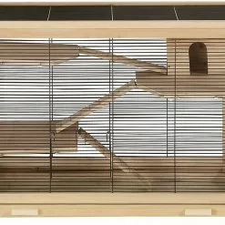 EUGAD Kleintierkäfig, Hamsterkäfig Holz Groß Mäusekäfig Nagerkäfig Nagervilla Dreistöckig 62x50x86cm -Eugad Möbel Einkaufen 2759759e f805 5c7d b18f fc9da7f3f72b