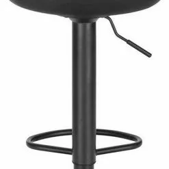 EUGAD Barhocker (Set, 2 St), 2er-Set mit Rückenlehne, Barstühle Höhenverstellbar und 360° Drehbar, Zeitgenössisch für Esszimmer, Bar Grau Schwarz -Eugad Möbel Einkaufen 29301ff5 609e 5312 82bd 016b42462e37