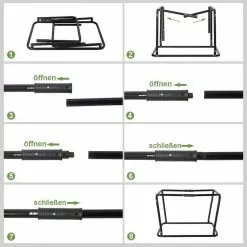 EUGAD Tiertransporttasche, Hundebox faltbar Hundetransportbox Auto Transportbox Reisebox Katzenbox Schwarz -Eugad Möbel Einkaufen 2b8dc702 ca1f 424b bcba f9b3d01de4b7