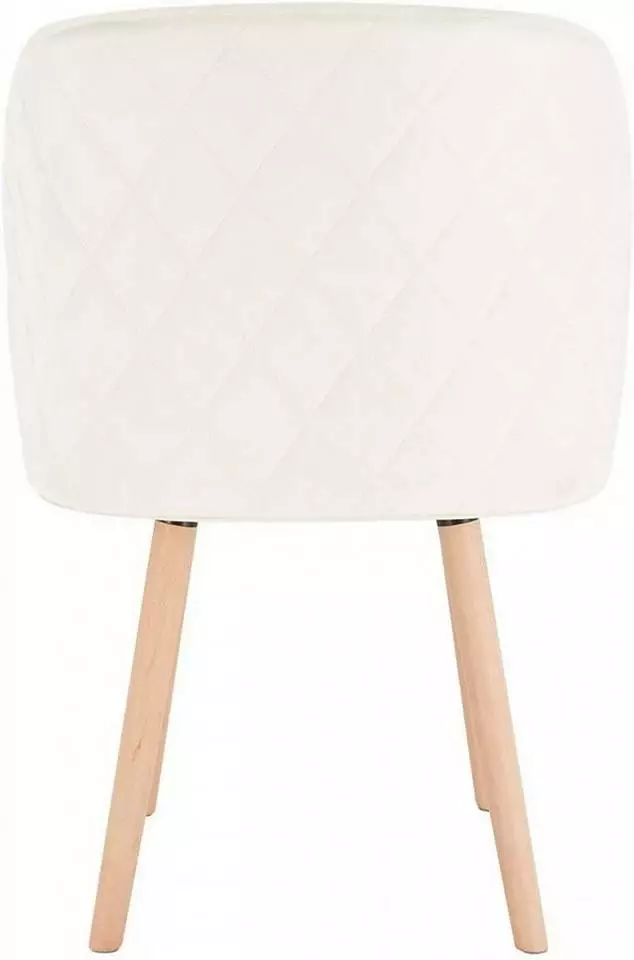 EUGAD Esszimmerstuhl, 6er-Set Esszimmerstuhl Küchenstuhl Samt Massivholz Cremeweiß Cremeweiß, Rosa 5 EUGAD Esszimmerstuhl, 6er-Set Esszimmerstuhl Küchenstuhl Samt Massivholz Cremeweiß Cremeweiß, Rosa – Bild 5