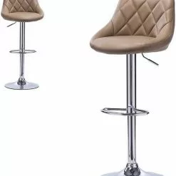 EUGAD Barhocker, 2er-Set Barstühle, höhenverstellbar, 360°drehbar Weiß Bordeaux, Cremewei&szlig;, Grau, Khaki, Rot, Schwarz, Wei&szlig; -Eugad Möbel Einkaufen 2bdb2854 f23a 55ae 8f87 177f4337375b