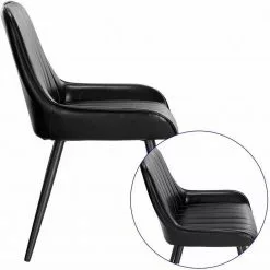 EUGAD Esszimmerstuhl, 2 Stücke Esszimmerstuhl Küchenstuhl Kunstleder Braun, Dunkelbraun, Dunkelgrün, Grau, Schwarz -Eugad Möbel Einkaufen 2cda20cb 5803 5dae 954a 9ad7957cef83