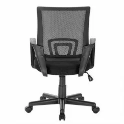 EUGAD Chefsessel (1 Stück), Bürostuhl mit Netz-Design-Sitzkissen Wippfunktion, Mesh, Schwarz Grau -Eugad Möbel Einkaufen 2cf63b2b c80b 5b86 98cc a9e69c8c3243