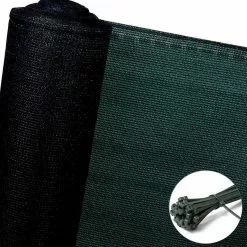 EUGAD Blende, Schattiernetz Zaunblende HDPE Windschutz Grün 100 x 1000 cm -Eugad Möbel Einkaufen 2ebae607 6cb0 5dee bb71 ca80f24822dc