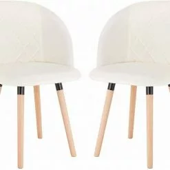 EUGAD Esszimmerstuhl, 2er-Set Esszimmerstuhl Küchenstuhl Samt Massivholz Rosa Cremeweiß -Eugad Möbel Einkaufen 33c6e9c9 10da 5df2 b29e 6ada8388b516