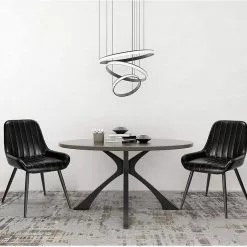 EUGAD Esszimmerstuhl, 2 Stücke Esszimmerstuhl Küchenstuhl Kunstleder Braun, Dunkelbraun, Dunkelgrün, Grau, Schwarz -Eugad Möbel Einkaufen 345174ef ec91 544d b583 73fad34a5ab4