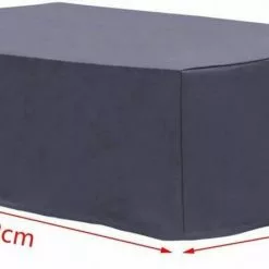 EUGAD Gartenmöbel-Schutzhülle, Abdeckhaube für Tisch Stuhl Gewebeplane Plane Hülle 600D Oxford Wasserdicht Anthrazit 193x136x88cm(LxBxH) -Eugad Möbel Einkaufen 35510683 d9a1 59ad 9fd3 8058b19a3c3c