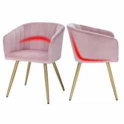 EUGAD Esszimmerstuhl (4 Stück), 4er-Set Esszimmerstuhl Polsterstuhl aus Samt Dunkelgrün Dunkelgrau, Dunkelgr&uuml;n, Rosa, Schwarz -Eugad Möbel Einkaufen 3603409a 4c9d 40e1 afd1 cb2a9aca85d7