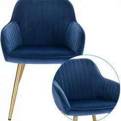 EUGAD Esszimmerstuhl, stühle 2er-Set,Samt,mit goldener Metallbeinen Blau, Bordeaux, Dunkelgrau, Dunkelgr&uuml;n, Hellgrau, Rosa, Schwarz -Eugad Möbel Einkaufen 3d692d4b e4b5 5ef3 ac7c 49118b154d67