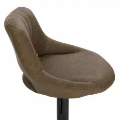 EUGAD Barhocker, 4er-Set Tresenhocker aus Kunstleder Gestell aus Stahl Dunkelbraun Anthrazit, Grau -Eugad Möbel Einkaufen 42a580de 413d 529e abf4 3b19193edacf