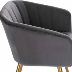 EUGAD Esszimmerstuhl, mit Rückenlehne Samt Gestell aus Stahl,Gold Beine Dunkelgrün Dunkelgrau, Dunkelgrün, Rosa, Schwarz -Eugad Möbel Einkaufen 441a5448 bc52 5443 b220 2adb90745001