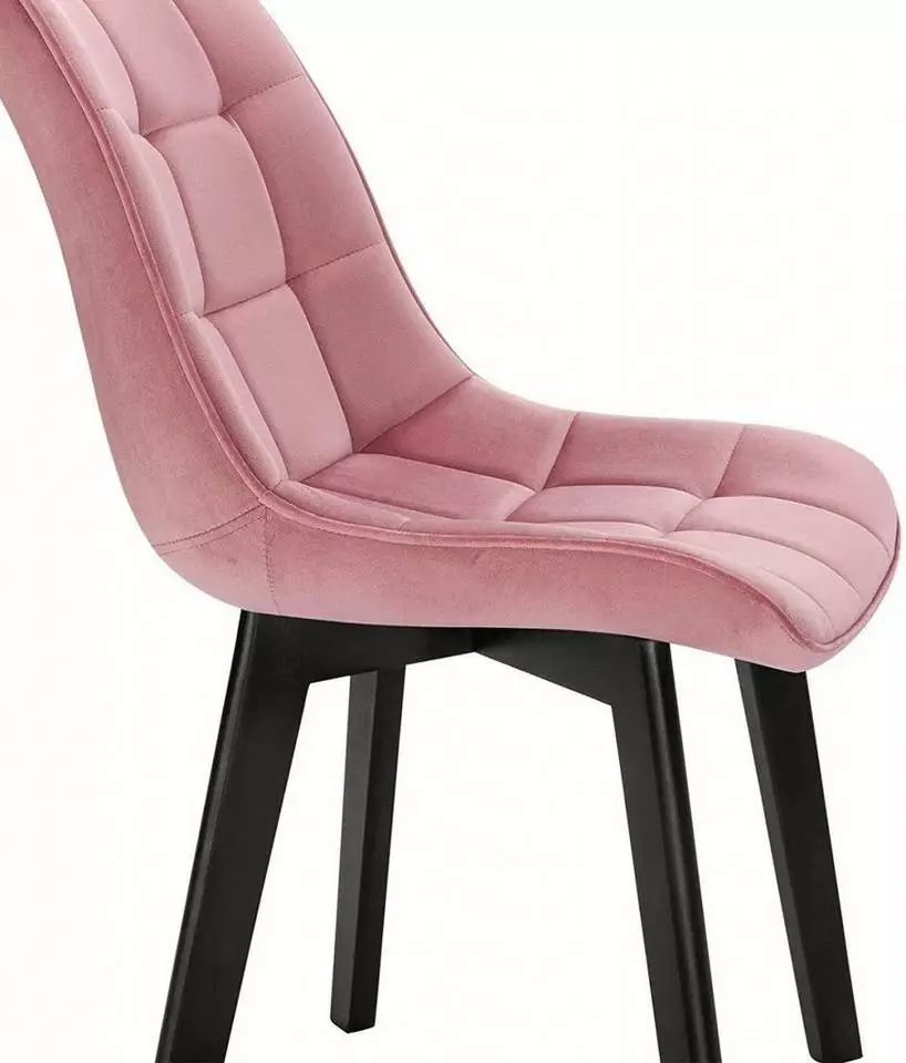 EUGAD Esszimmerstuhl (1 Stück), Wohnzimmerstuhl mit Rückenlehne, Polsterstuhl Küchenstuhl Weich Samt und Holz für ESS- und Wohnzimmer Dunkelgrau Dunkelgrün, Rosa, Schwarz 29 EUGAD Esszimmerstuhl (1 Stück), Wohnzimmerstuhl mit Rückenlehne, Polsterstuhl Küchenstuhl Weich Samt und Holz für ESS- und Wohnzimmer Dunkelgrau Dunkelgrün, Rosa, Schwarz – Bild 29