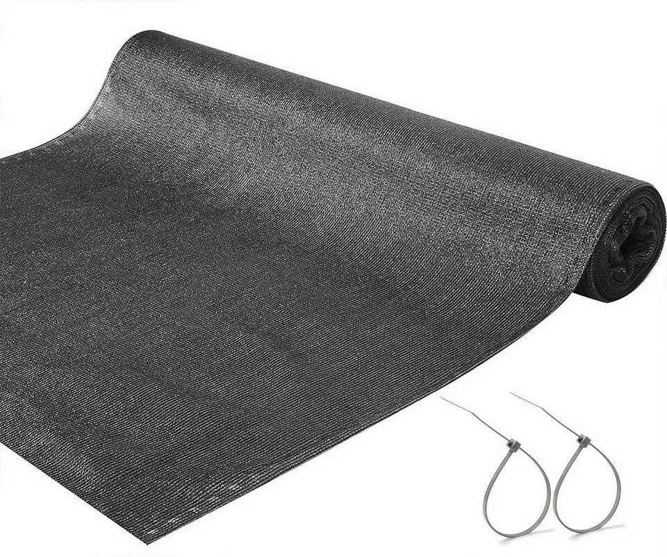 EUGAD Blende, Schattiernetz Zaunblende HDPE Windschutz Anthrazit 180 x 1000 cm 2 EUGAD Blende, Schattiernetz Zaunblende HDPE Windschutz Anthrazit 180 x 1000 cm – Bild 2