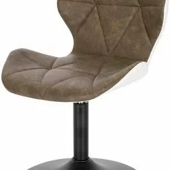 EUGAD Barhocker (4 St), niedriger Barhocker 360° Drehstuhl mit Rückenlehne 120kg belastbar Stuhl höhenverstellbar Kunstleder Sitzhöhe 40-54cm Dunkelbraun Weiß Anthrazit+Weiß, Dunkelbraun+Weiß -Eugad Möbel Einkaufen 4791332f 6b06 49c7 b727 30baf836c78d