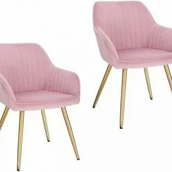 EUGAD Esszimmerstuhl, stühle 2er-Set,Samt,mit goldener Metallbeinen Blau, Bordeaux, Dunkelgrau, Dunkelgr&uuml;n, Hellgrau, Rosa, Schwarz -Eugad Möbel Einkaufen 491ae278 5f3b 5fc2 8f23 a303945d62b8