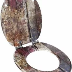 EUGAD WC-Sitz (1-St), Toilettensitz, WC Sitz mit Absenkautomatik, MDF, Holz, Softclose Scharnier Gr&uuml;ne Bl&auml;tter, Holzfarbe, Lilie, Seestern, Seestern Am Strand, Seestern Sonnenuntergang, Stone, &lrm;Lila Blume und Stones -Eugad Möbel Einkaufen 4952f77c 1acc 5bed 97c0 287d1d926a8f