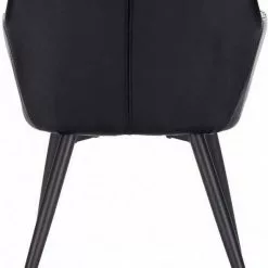 EUGAD Esszimmerstuhl, 2er-Set Esszimmerstuhl aus Kunstleder Metallbeine Dunkelbraun Schwarz -Eugad Möbel Einkaufen 4975de71 300c 5871 83c3 615dc3b51e6b