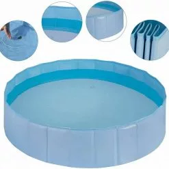 EUGAD Planschbecken, Hundepool Planschbecken Faltbares Doggy Pool blau -Eugad Möbel Einkaufen 4b4eab90 504d 5e00 b7ae 823e29a22997