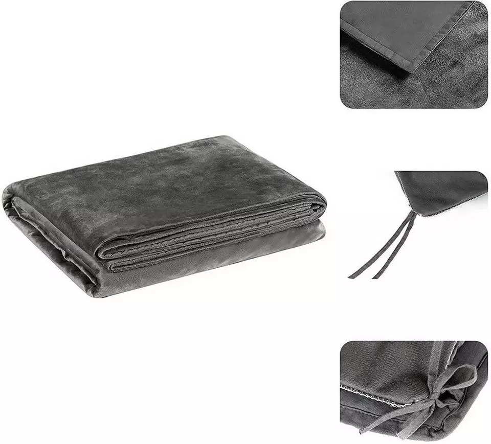 Gewichtsdecke, EUGAD, Gewichtsdecke 5 kg, 120 x 180 cm, Bezug: 100% Baumwolle 3 Gewichtsdecke, EUGAD, Gewichtsdecke 5 kg, 120 x 180 cm, Bezug: 100% Baumwolle – Bild 3