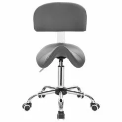 EUGAD Arbeitshocker (1er-Set), Sattelhocker mit Rückenlehne gepolstert höhenverstellbar aus Kunstleder Schwarz Grau, Wei&szlig; -Eugad Möbel Einkaufen 4f54ef6e 382a 55fb b4af 39a35356e667