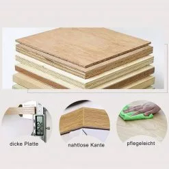 EUGAD Schreibtisch, Bürotisch mit Ablage Holz Stahl 120x64x120cm (BxTxH) Hell Eiche+schwarz Dunkel Buche-Schwarz, Hell Eiche-Schwarz, Hell Eiche-Wei&szlig; -Eugad Möbel Einkaufen 4f5a7afa c942 54fb 84dd ffb1a4e921da