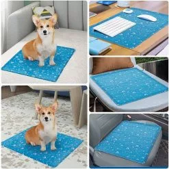 EUGAD Hundematte, Kühlmatte Hunde Katzen Welpen Haustier Blau -Eugad Möbel Einkaufen 53805ace c503 5870 8b3f 8c5e0e511739