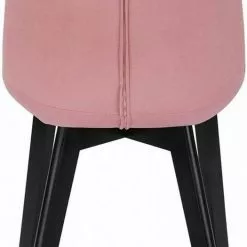 EUGAD Esszimmerstuhl (6 Stück), Wohnzimmerstuhl mit Rückenlehne, Polsterstuhl Küchenstuhl Weich Samt und Holz für ESS- und Wohnzimmer Schwarz Dunkelgrau, Dunkelgrün, Rosa -Eugad Möbel Einkaufen 53cbc769 5490 55fd 8f4a 94b9a7bd8453