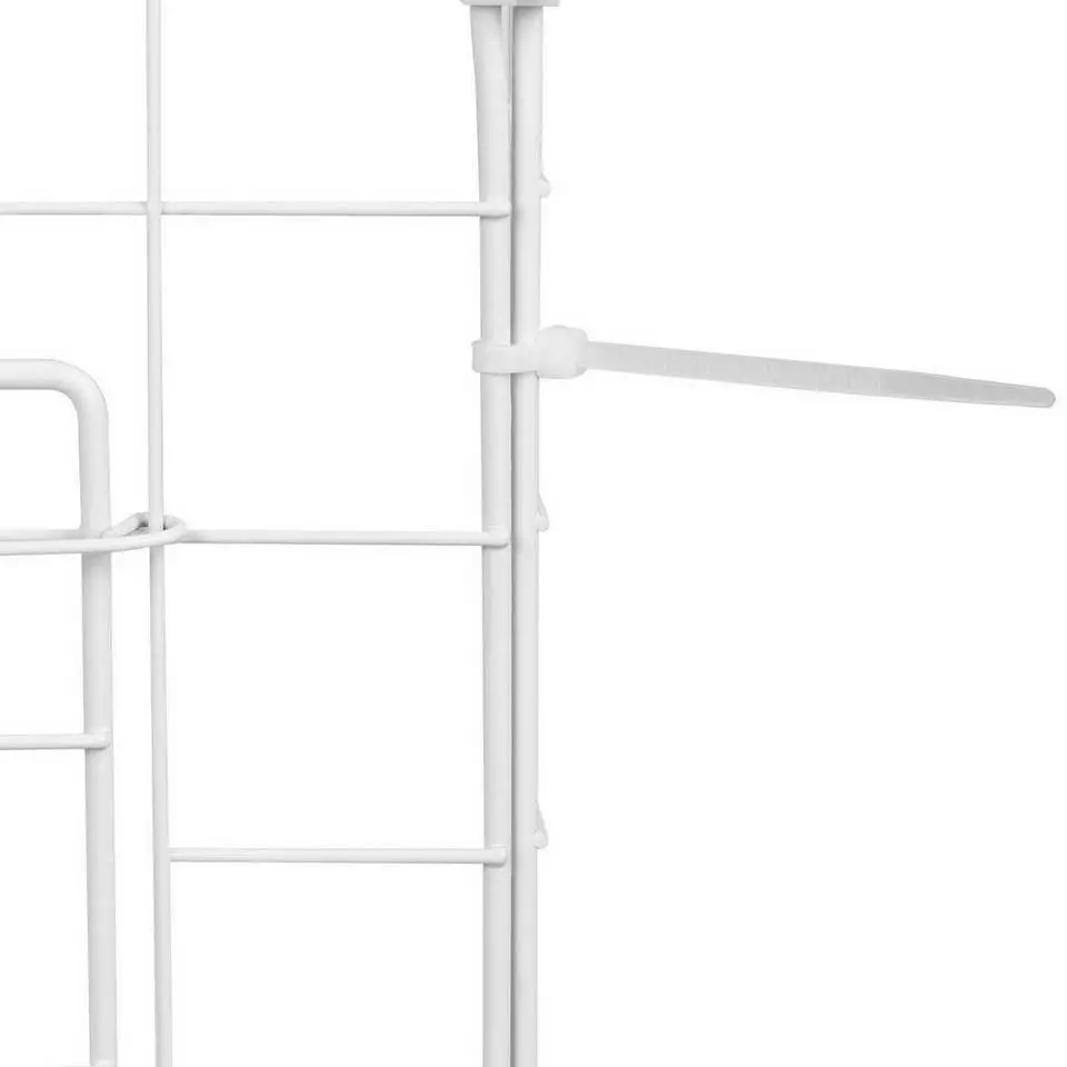 EUGAD Freigehege, Freigehege Kaninchen mit Stauraum Hasen Meerschweinchen Welpenauslauf Laufgitter mit Tür&Treppe DIY Schwarz 48 Platten (35x35cm/Platte) 110x 75 x 110 cm 10 EUGAD Freigehege, Freigehege Kaninchen mit Stauraum Hasen Meerschweinchen Welpenauslauf Laufgitter mit Tür&Treppe DIY Schwarz 48 Platten (35x35cm/Platte) 110x 75 x 110 cm – Bild 10