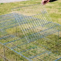 EUGAD Kleintierkäfig »0003TSL«, Hasengehege Kaninchenstall Freilauf Kleintiergehege mit Ausbruchsperre Sonnenschutz 180x120x60cm -Eugad Möbel Einkaufen 5a26ab57 5e69 53d1 a282 4b60348d904e