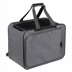 EUGAD Tiertransporttasche bis 8,00 kg, Katzenrucksack & Katzentragetasche Hunderucksack Hundetragetasche Haustiertasche Faltbare Transporttasche Reisetasche Traglast Oxford Dunkelgrau 45x25x35cm -Eugad Möbel Einkaufen 615413e1 8a49 4f93 a0d8 2f3cb8ba0e1f