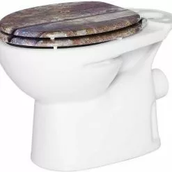 EUGAD WC-Sitz (1-St), Toilettensitz, WC Sitz mit Absenkautomatik, MDF, Holz, Softclose Scharnier Gr&uuml;ne Bl&auml;tter, Holzfarbe, Lilie, Seestern, Seestern Am Strand, Seestern Sonnenuntergang, Stone, &lrm;Lila Blume und Stones -Eugad Möbel Einkaufen 61860a99 6a43 58c7 bfc2 894f632ebd28